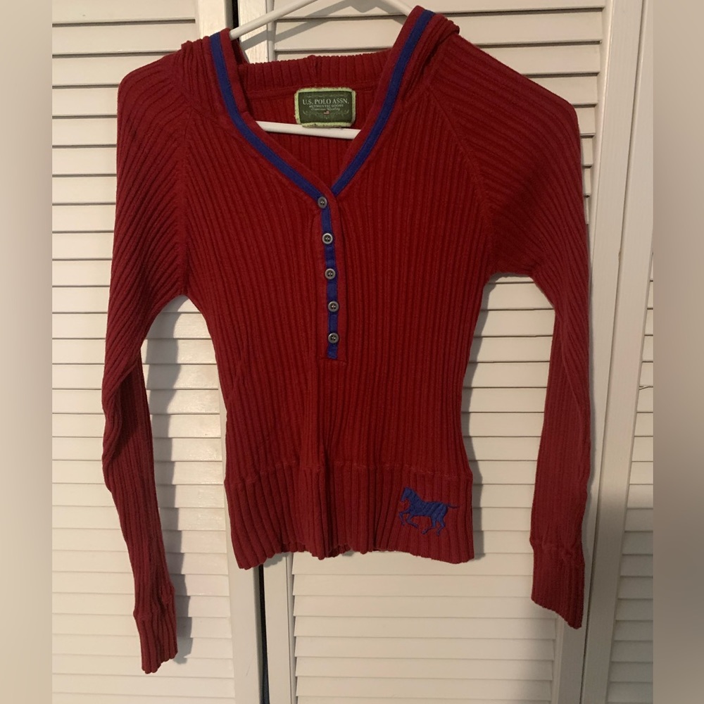 Vintage u.s polo long sleeve